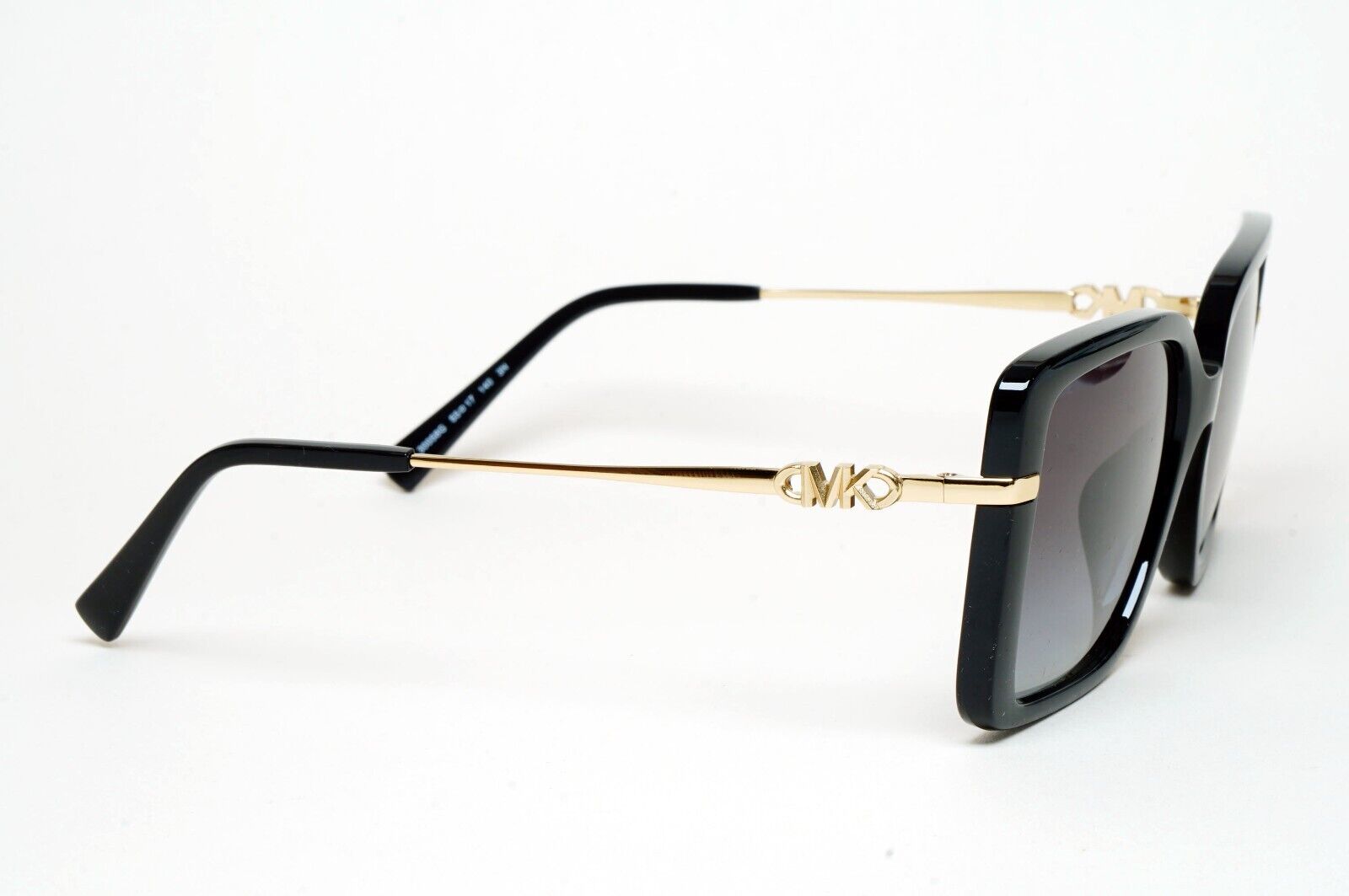 Michael Kors Sunglasses Black Gold Square Grey MK 2174U Castellina 3005/8G