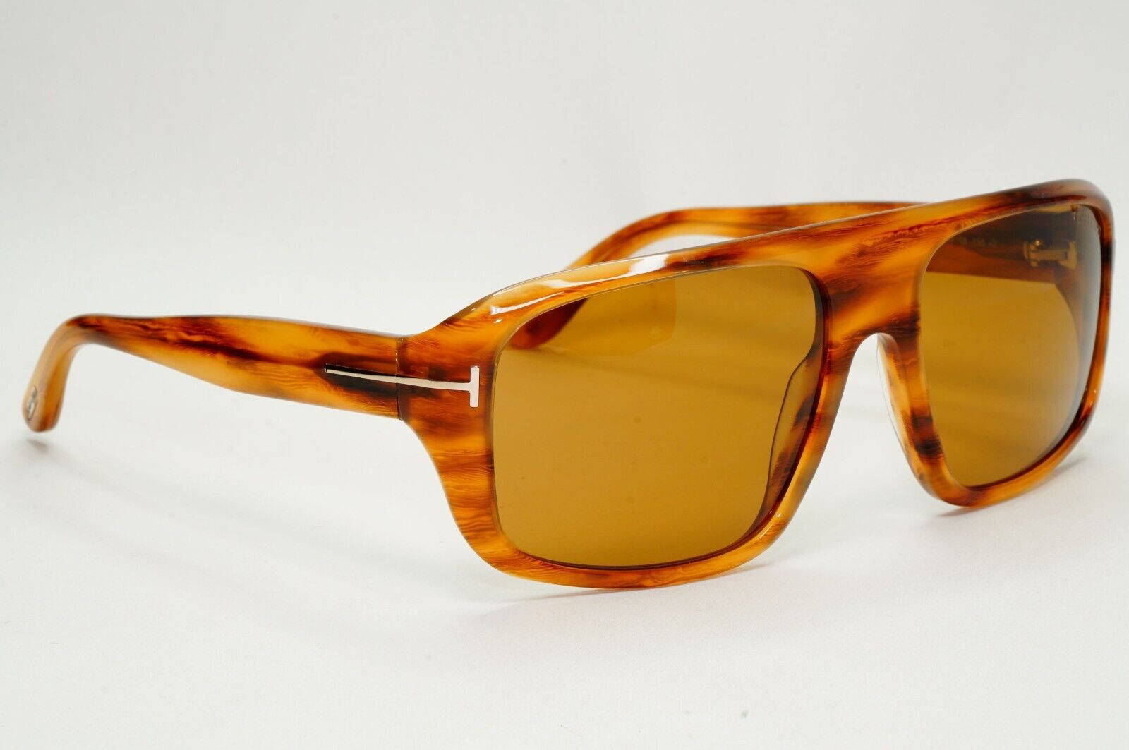 Tom Ford Sunglasses Duke Brown Tortoise Sqaure Navigator FT0754 TF 754 56E 59mm
