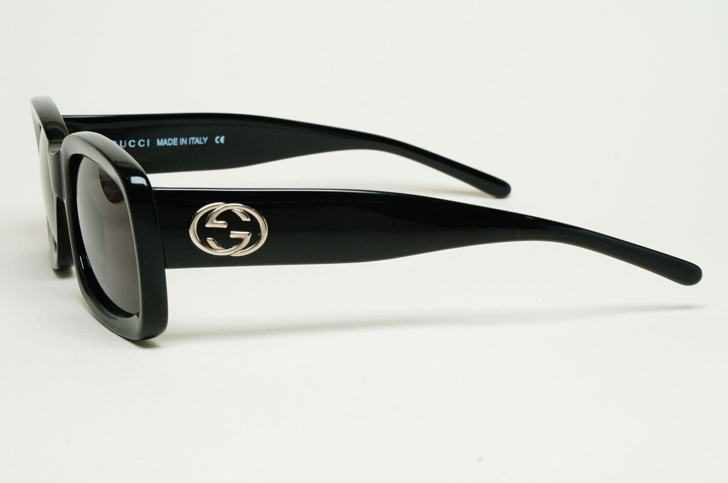 Gucci Sunglasses 1997 Vintage Black Square Retro GG 2407/S 807 51mm 110225