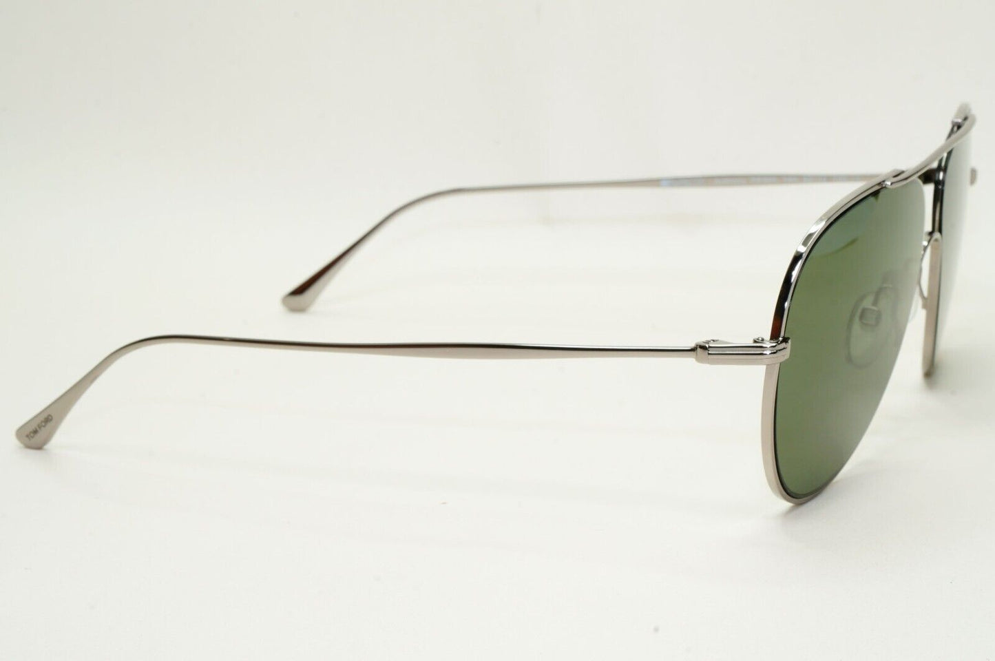 Tom Ford Sunglasses Anthony Gunmetal Dark Green Metal Pilot FT0695 TF 695 14N
