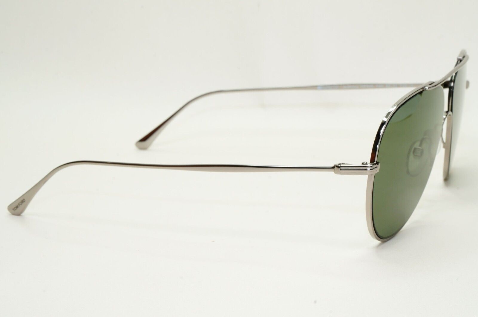 Tom Ford Sunglasses Anthony Gunmetal Dark Green Metal Pilot FT0695 TF 695 14N