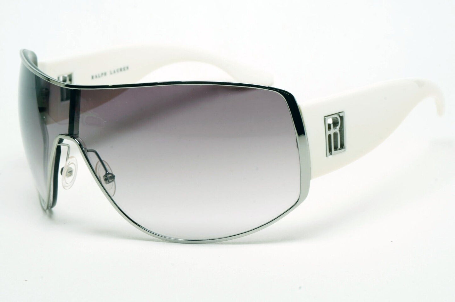 Ralph Lauren Sunglasses 2006 Vintage Grey White Shield RL 1521/S DJUO0 211124