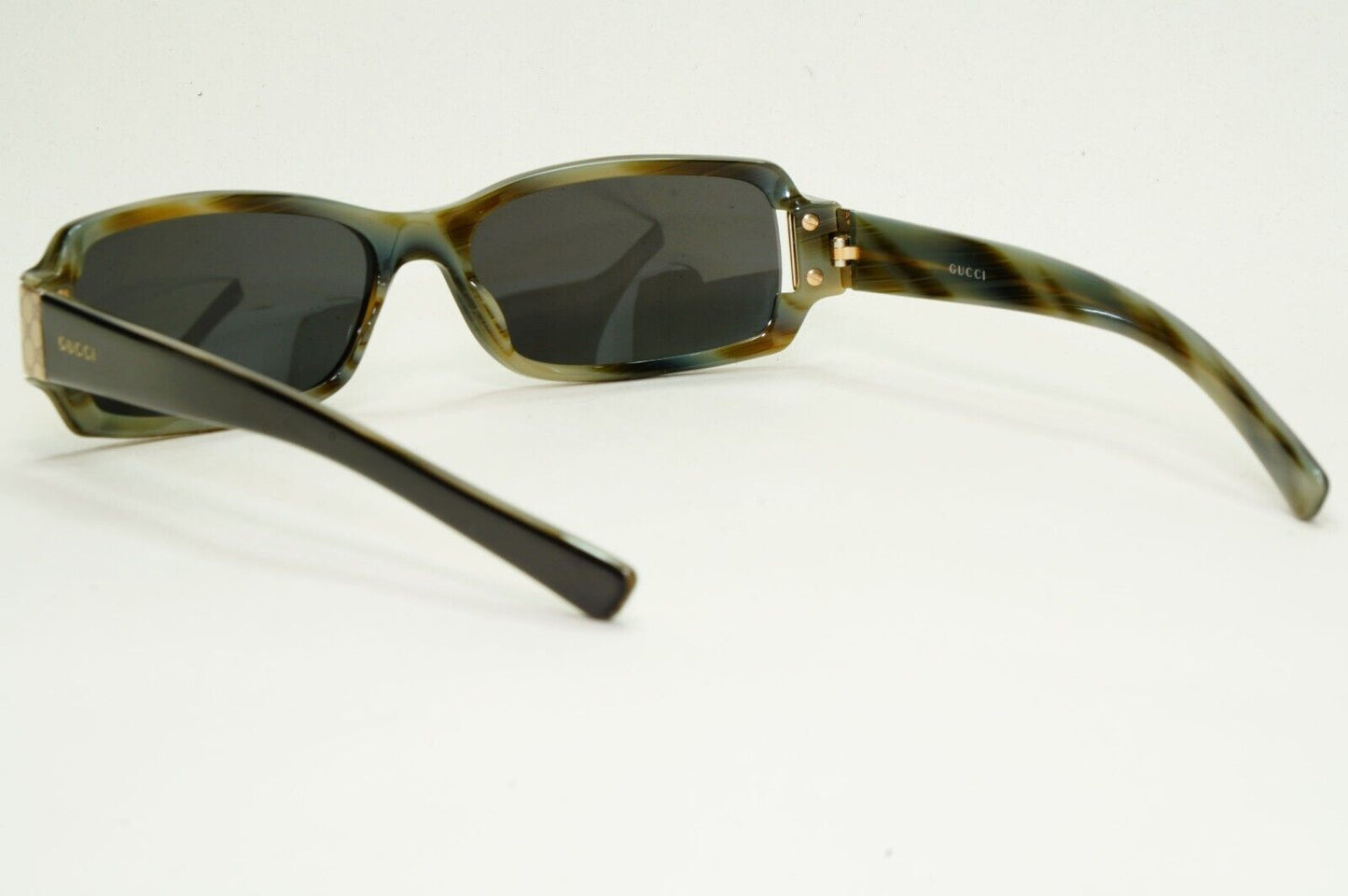 Gucci Sunglasses 1999 Vintage Black Grey Rectangle Small GG 2548/S NJ5 050824