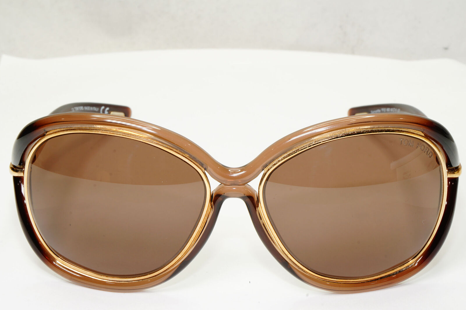 Tom Ford 2008 Sunglasses Samantha Vintage Gold Brown TF 52  FT0052 692 280323