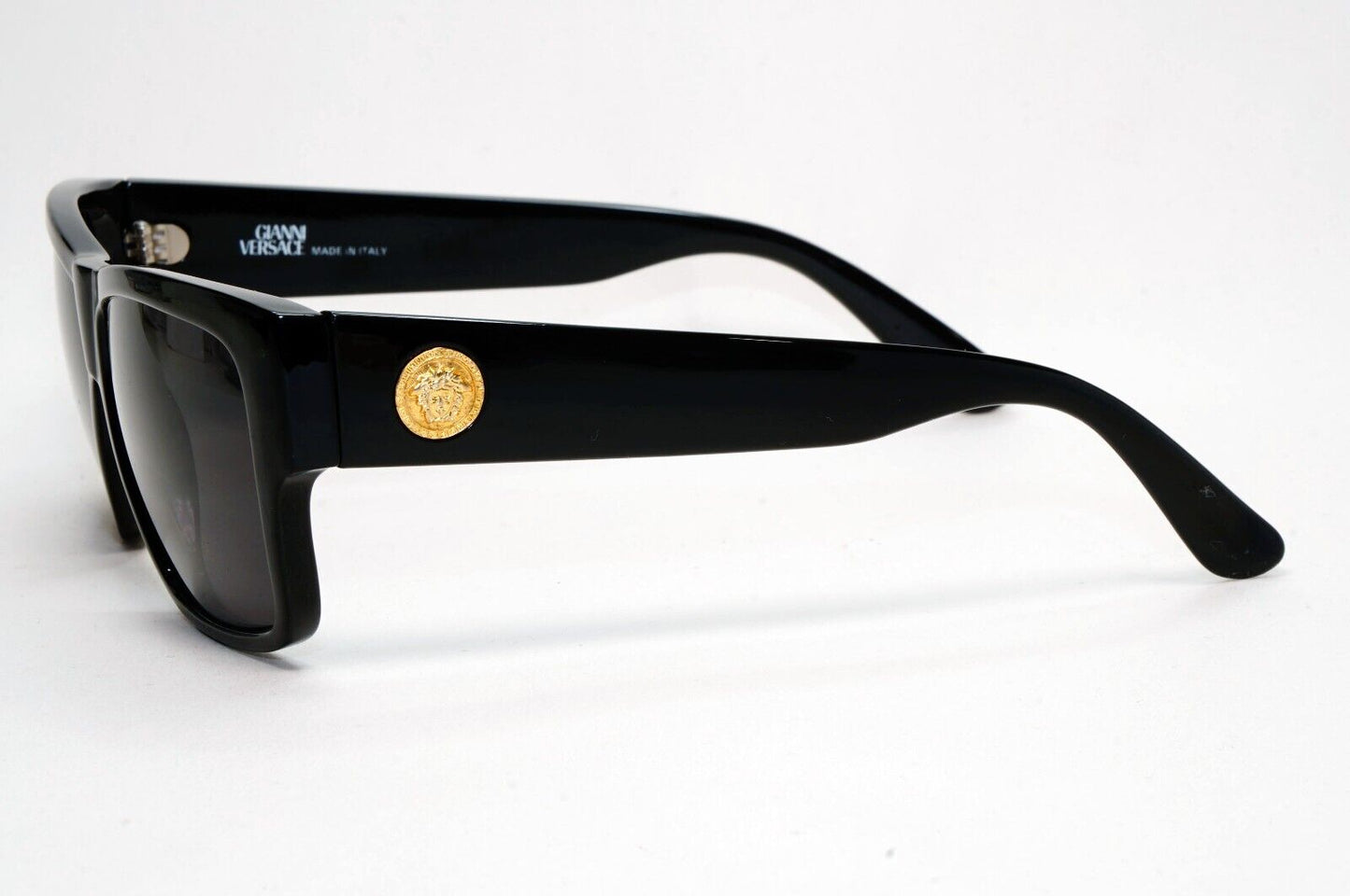 Gianni Versace Sunglasses 1993 Vintage Black Gold Medusa MOD 372 COL 852 091124