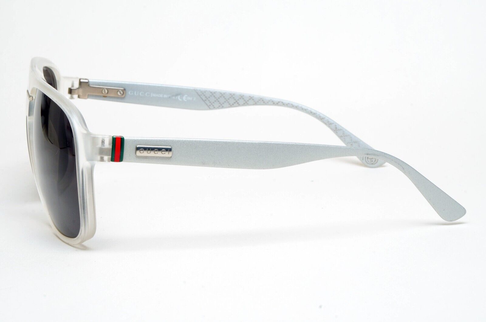 Gucci Sunglasses 2013 Vintage Aluminum Grey Matte GG 1076/S JWIHI 59mm 290125