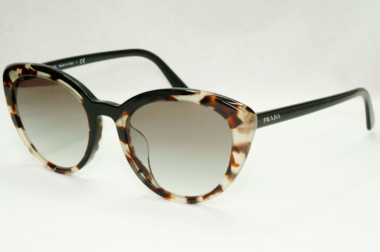 Prada Sunglasses Brown Black Opal Grey Gradient PR02VSF SPR 02V-F 398-0A7