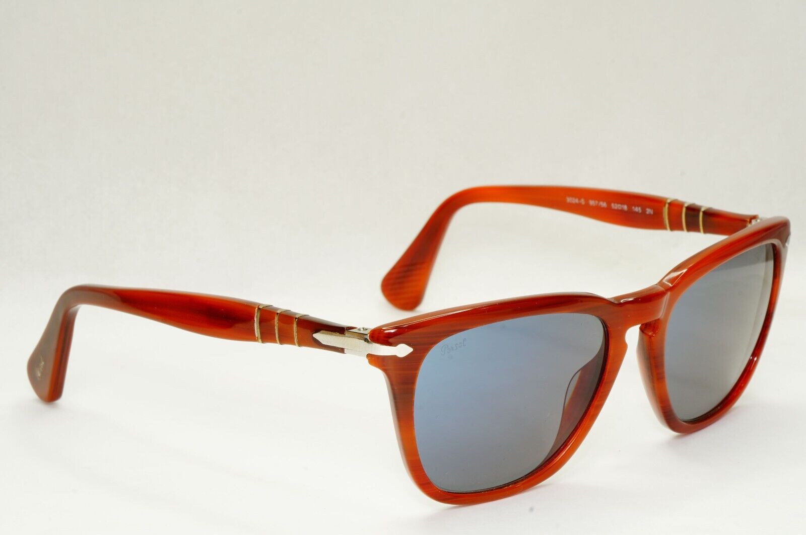 Persol Sunglasses 2012 Capri Edition Blue Brown Square 3024-S 957/56 52mm