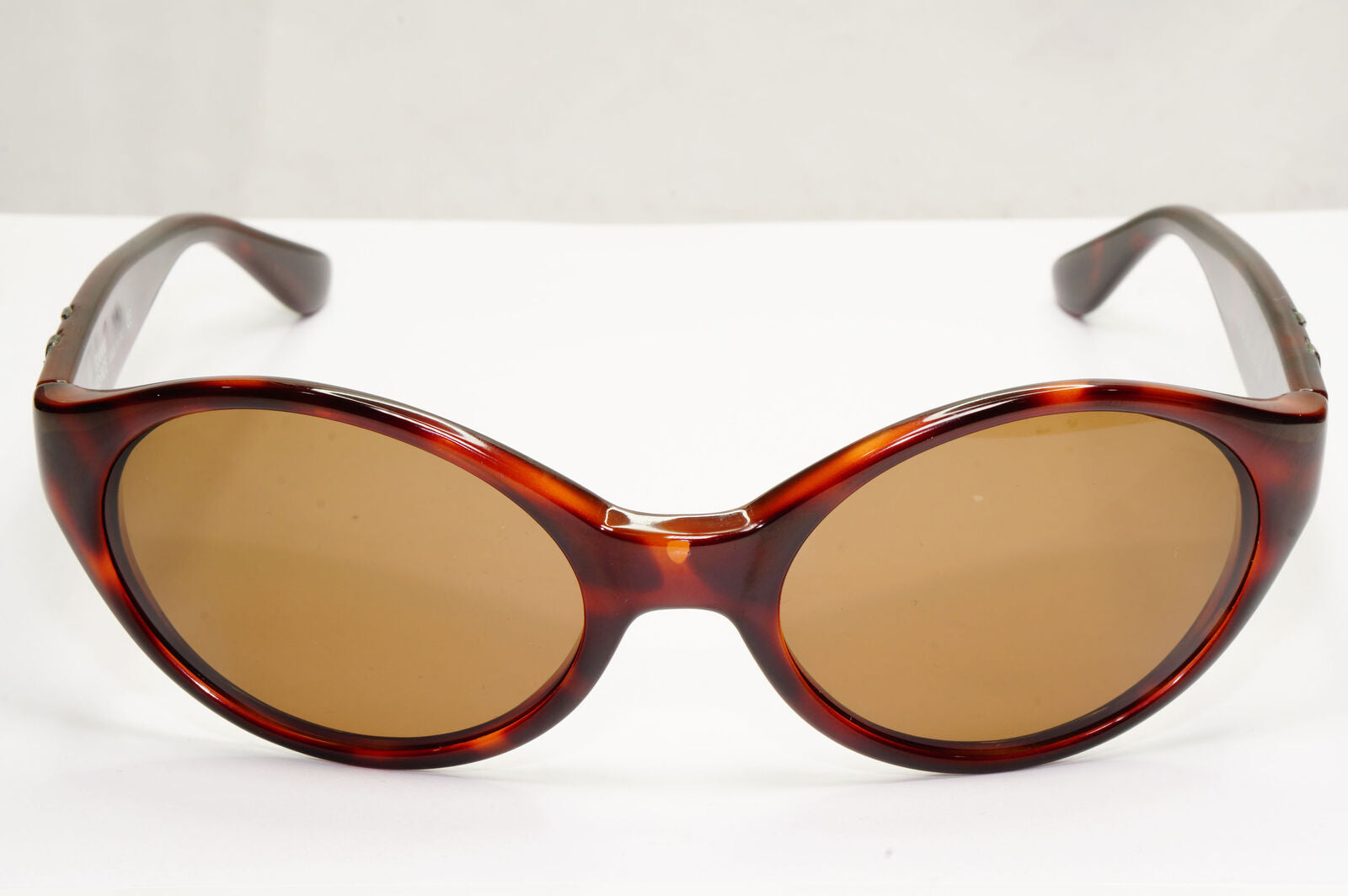 Gianni Versace 1996 Sunglasses Vintage Brown Tortoiseshell MOD 250 COL900 240123