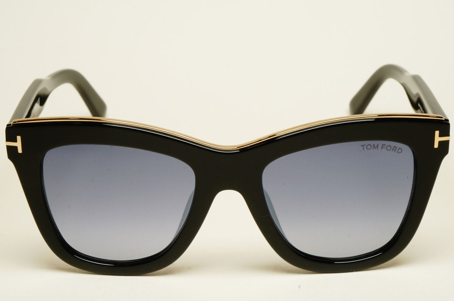 Tom Ford Sunglasses Julie Black Grey Square Gold T FT0685 TF 685 01C 52mm
