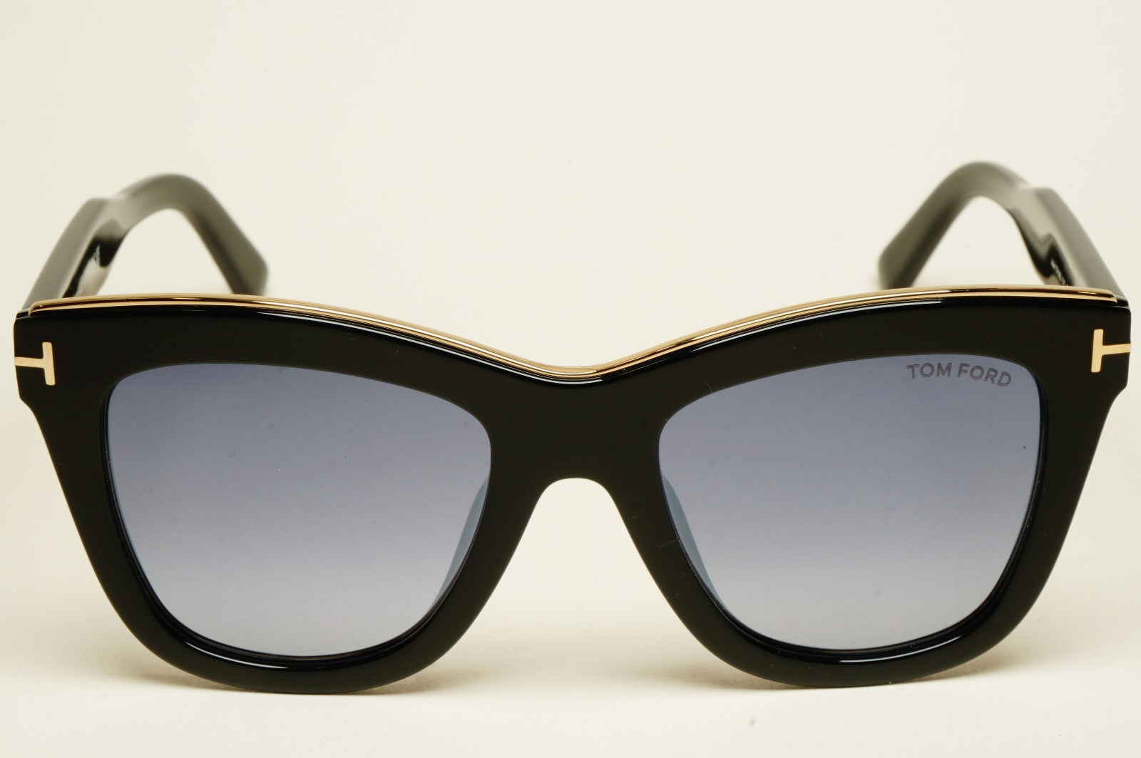 Tom Ford Sunglasses Julie Black Grey Square Gold T FT0685 TF 685 01C 52mm