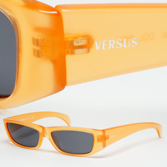 Versus Sunglasses 1996 by Gianni Versace Vintage Orange Matte MOD E80 COL 692