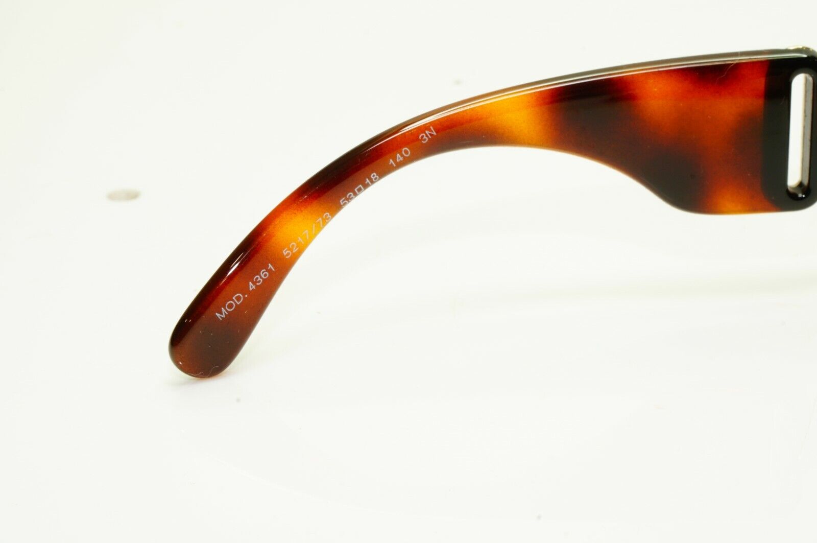 Versace Gold Medusa Brown Rectangle Mens Womens Sunglasses MOD 4361 5217/73