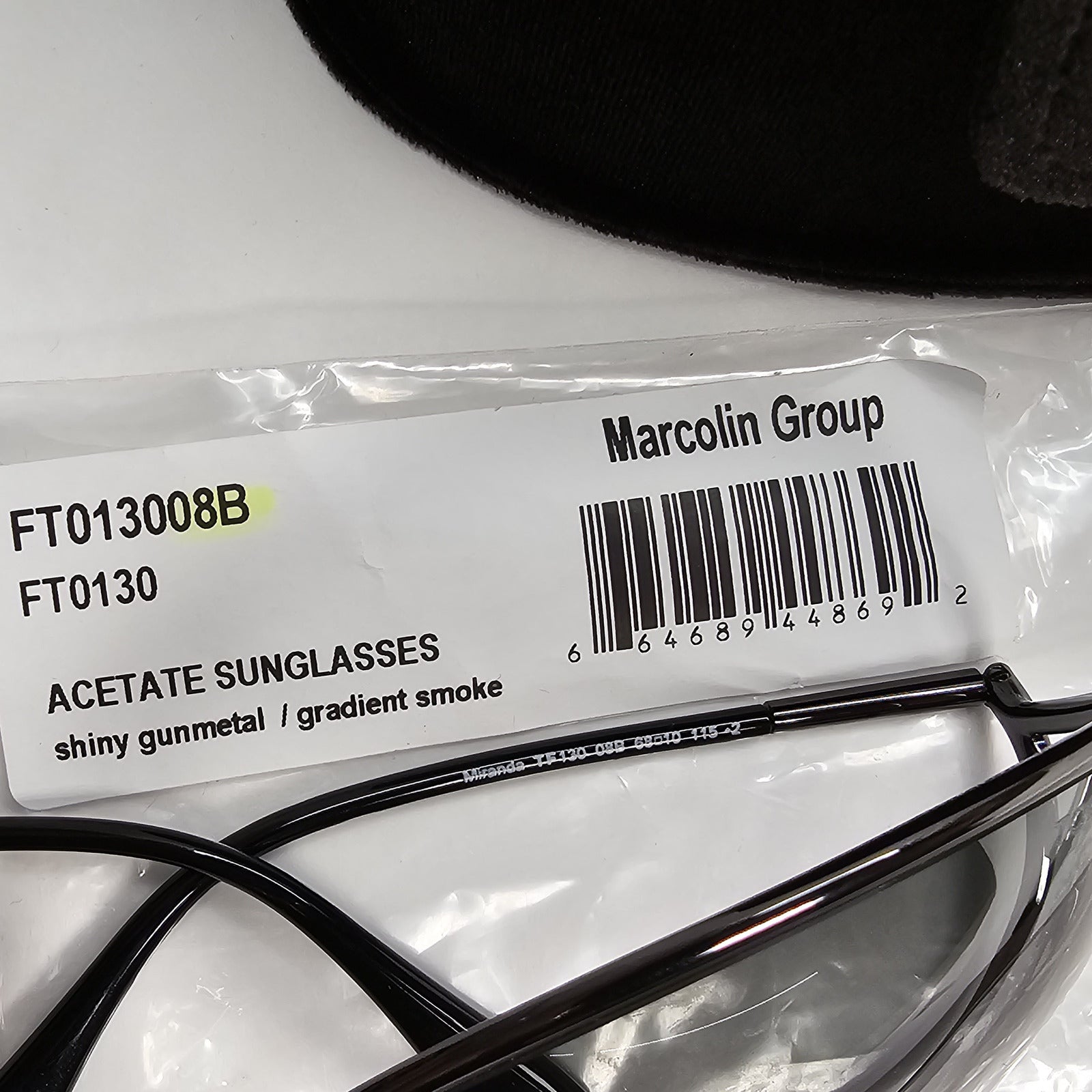 Tom Ford Sunglasses Miranda Gunmetal Gradient Grey Smoke Metal FT0130 TF 130 08B