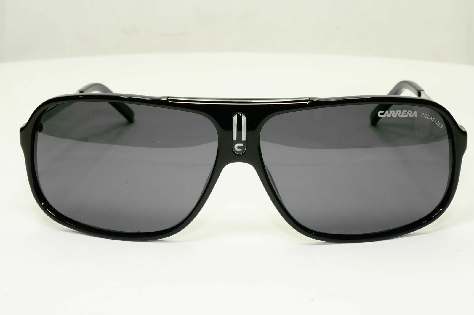 Carrera Polarized Sunglasses Black Smoke Pilot Mens Designer COOL CSARA Sport