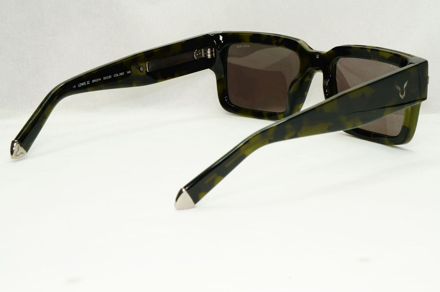 Police x Lewis Hamilton Sunglasses F1 Grey Green Camo SPL E14 Lewis 32 COL 092I