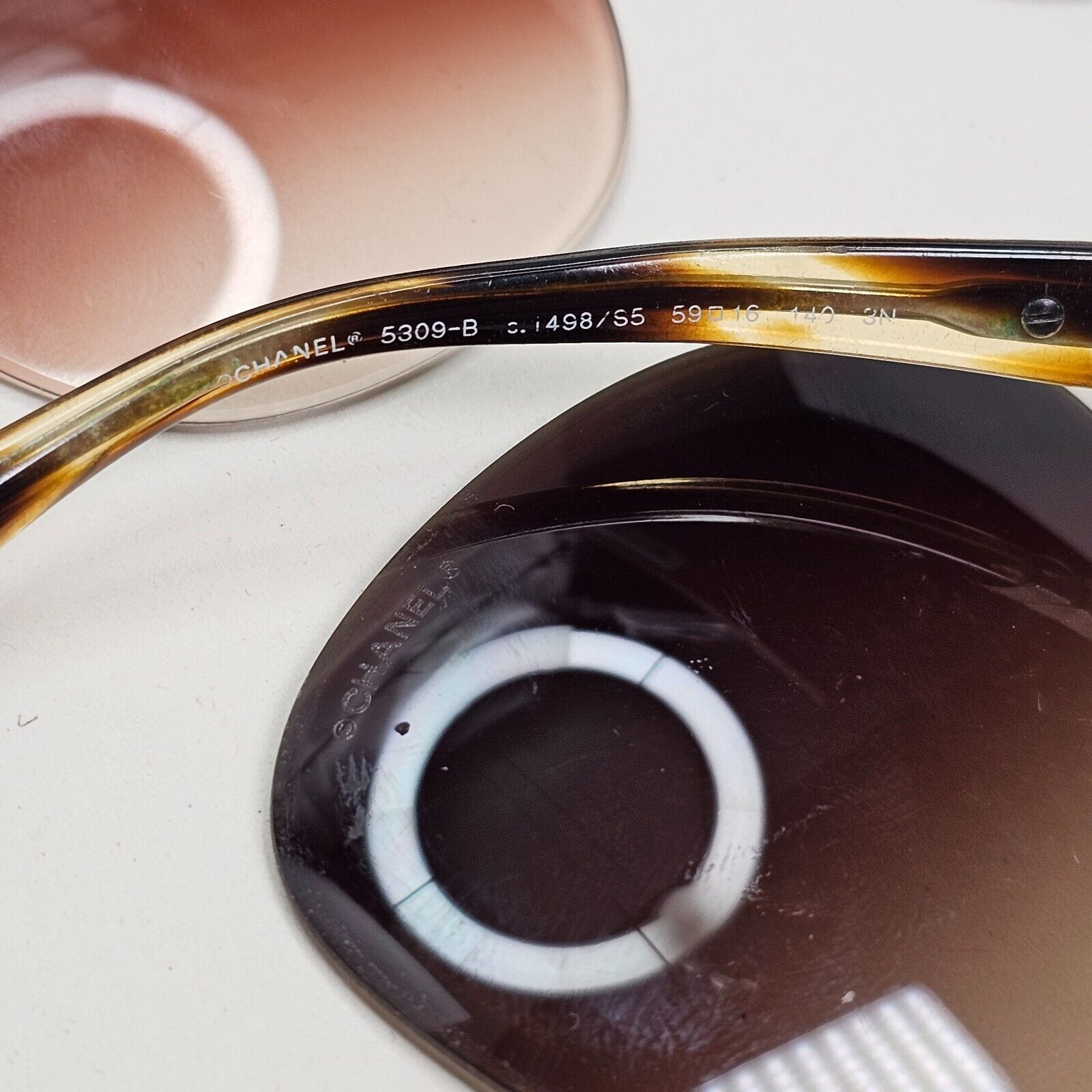 Chanel Sunglasses 2012 Vintage Bijou Collection Brown 5309-B c.1498/S5 301024
