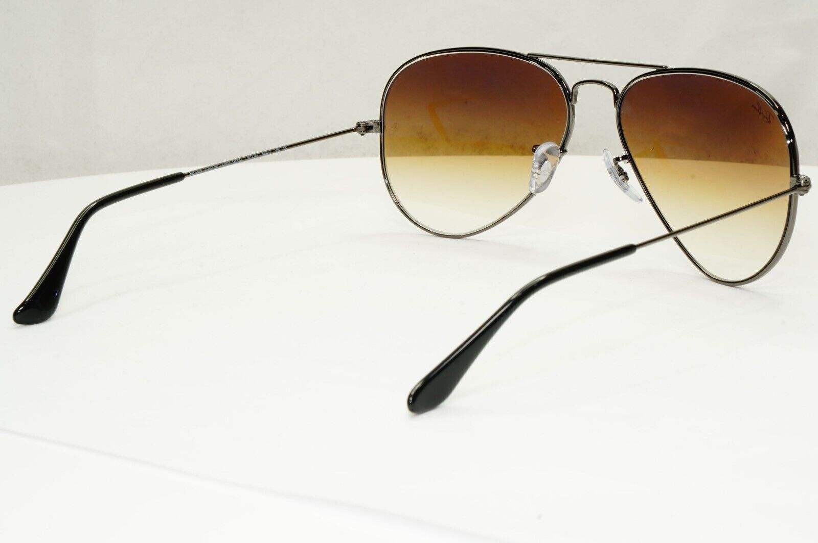 Ray-Ban Sunglasses Aviator Gunmetal Brown Gradient RB 3025 Aviator 004/51 58mm