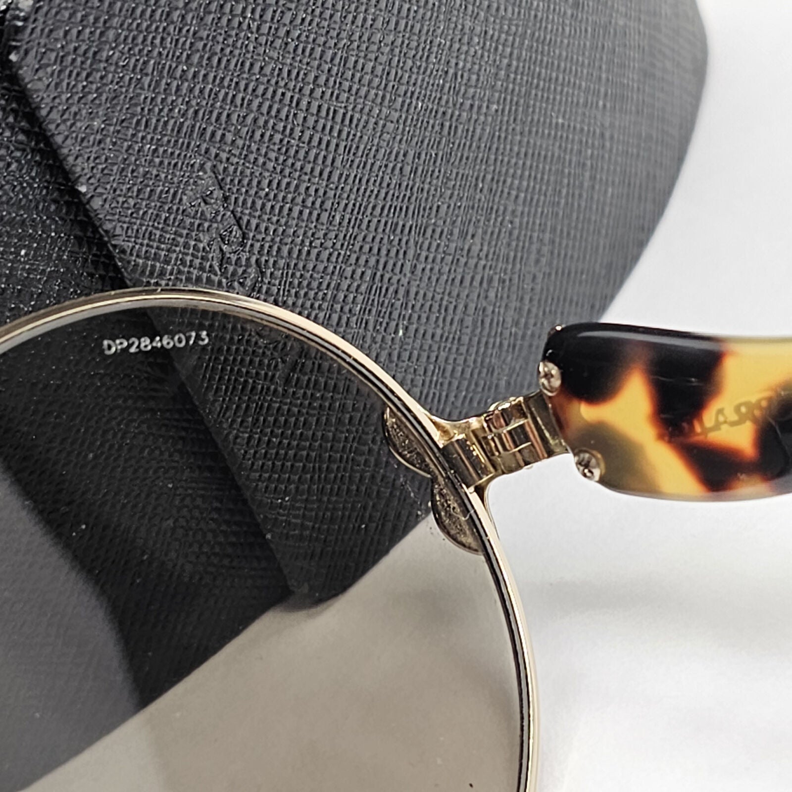 Prada Sunglasses 2016 Wanderer Gold Brown Ornate PR55TS SPR 55T ZVN-5J2 200124