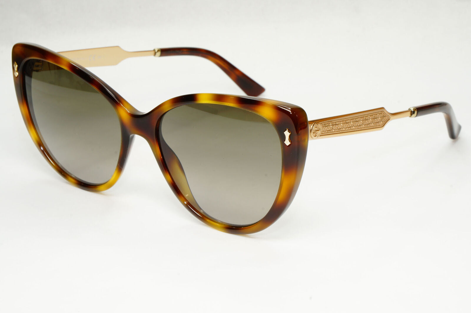 Gucci 2015 Sunglasses Brown Gradient Tortoiseshell Square GG 3804/S CRXHA 200423