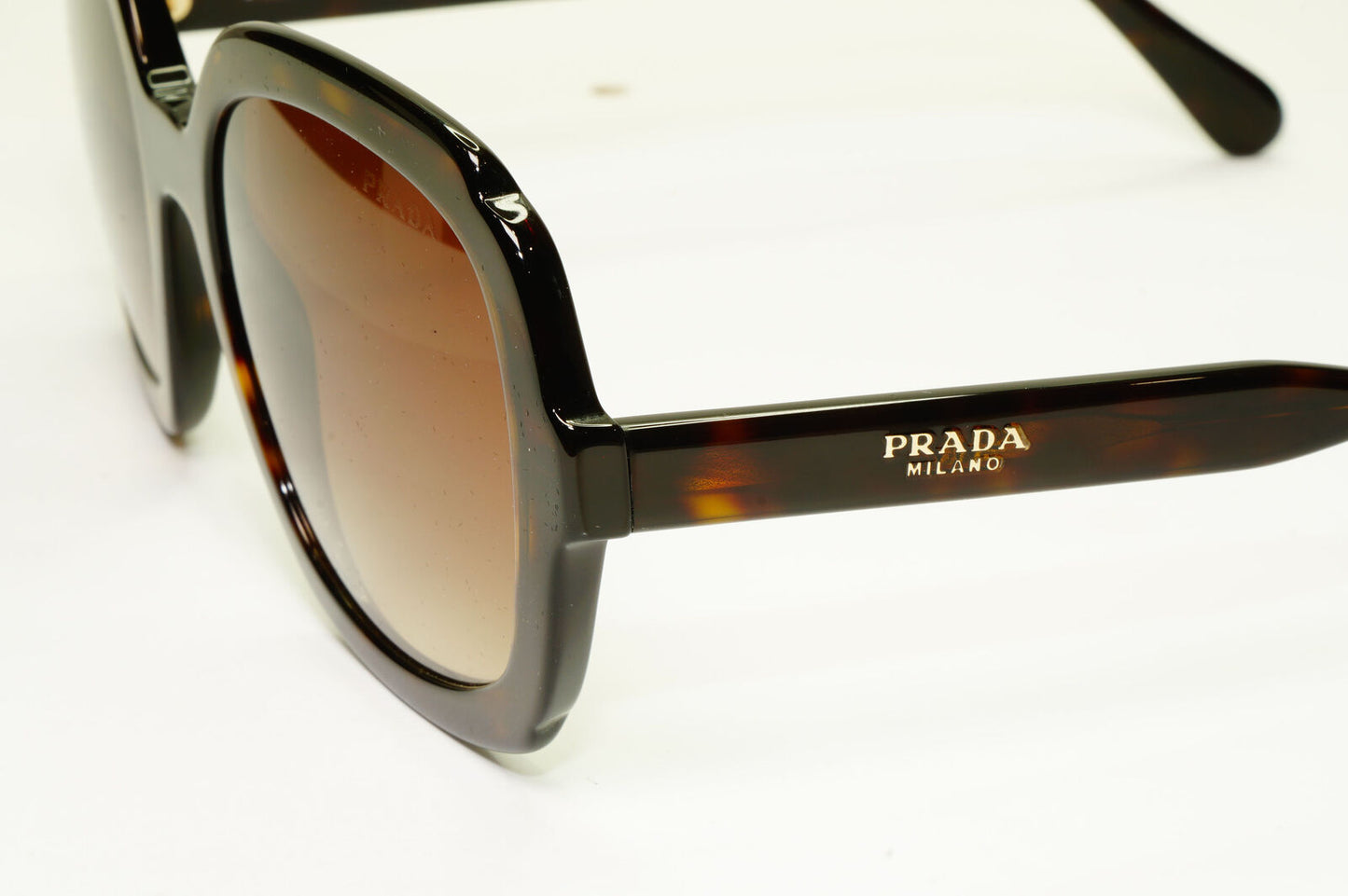Prada Tortoise Milano Sunglasses Brown Gradient SPR SPR 16U 2AU-6S1 PR16US
