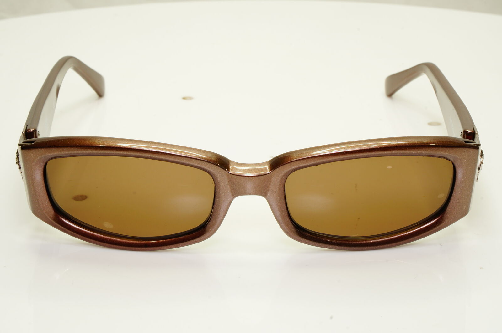 Gianni Versace 1996 Mens Vintage Brown Medusa Sunglasses MOD 253/M COL 341