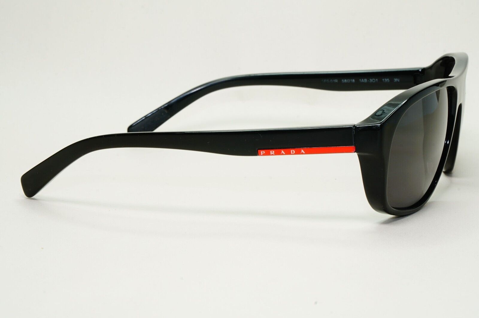 Prada Sunglasses 2014 Vintage Square Wrap PS01RS SPS 01R 1AB-3O1 061024