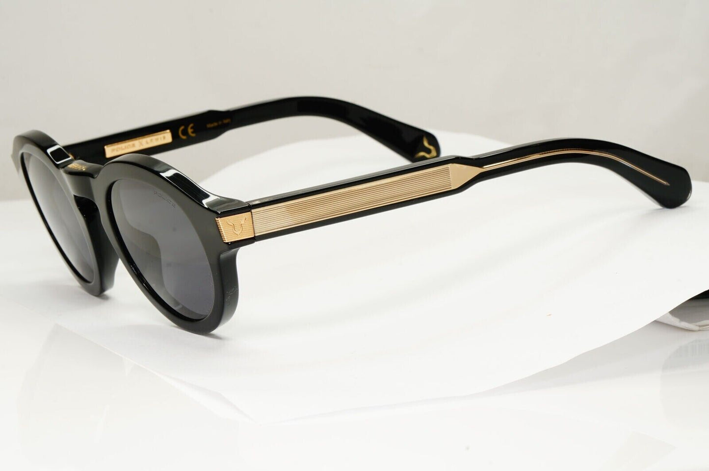 Police x Lewis Hamilton F1 Sunglasses Black Gold SPL B33 0700 LEWIS 17 [a] 38958