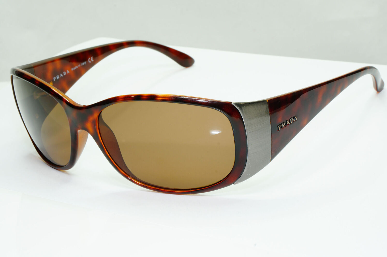 Prada 2005 Sunglasses Vintage Brown Tortoiseshell PR07GS SPR 07G 2AU-2Z1 190123