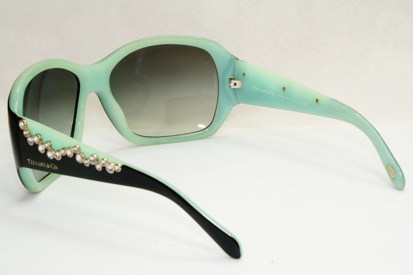 Tiffany & Co Sunglasses 2009 Vintage Black Crystal TF 4016-B 8055/3C 190224