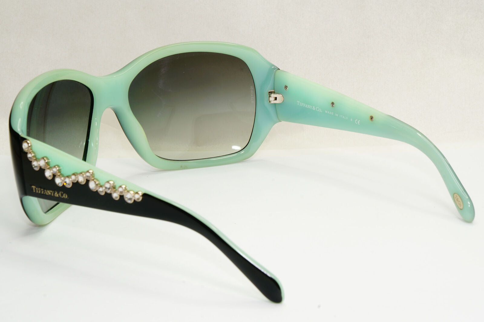 Tiffany & Co Sunglasses 2009 Vintage Black Crystal TF 4016-B 8055/3C 190224
