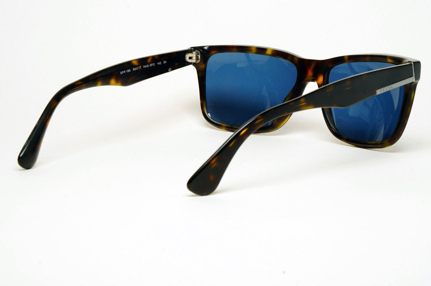 Prada Sunglasses 2015 Brown Blue Square PR19SS SPR 19S HAQ-5P2 59mm 100325