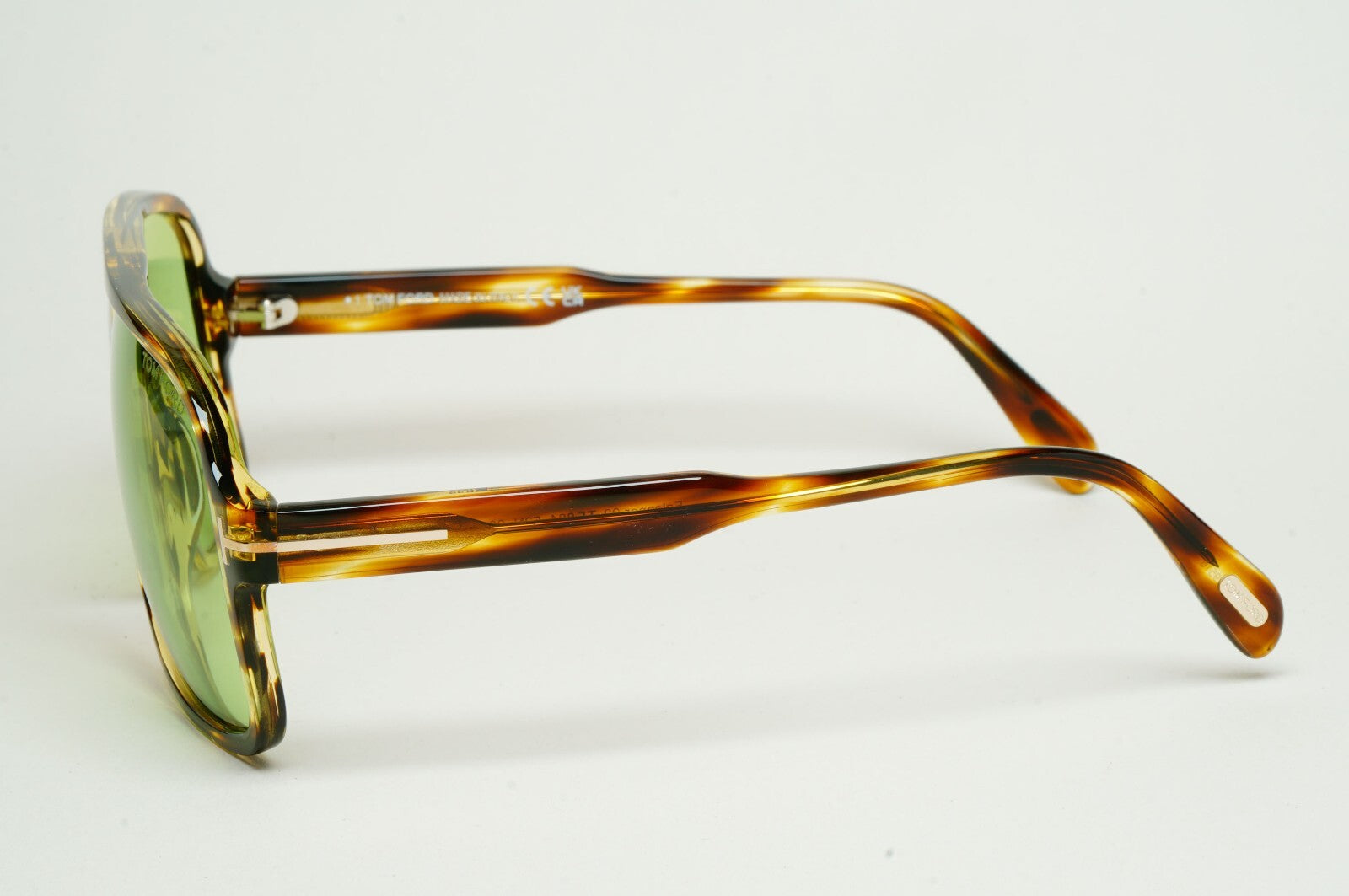 Tom Ford Sunglasses Falconer-02 Navigator Square Brown Green FT0884 TF 884 52N