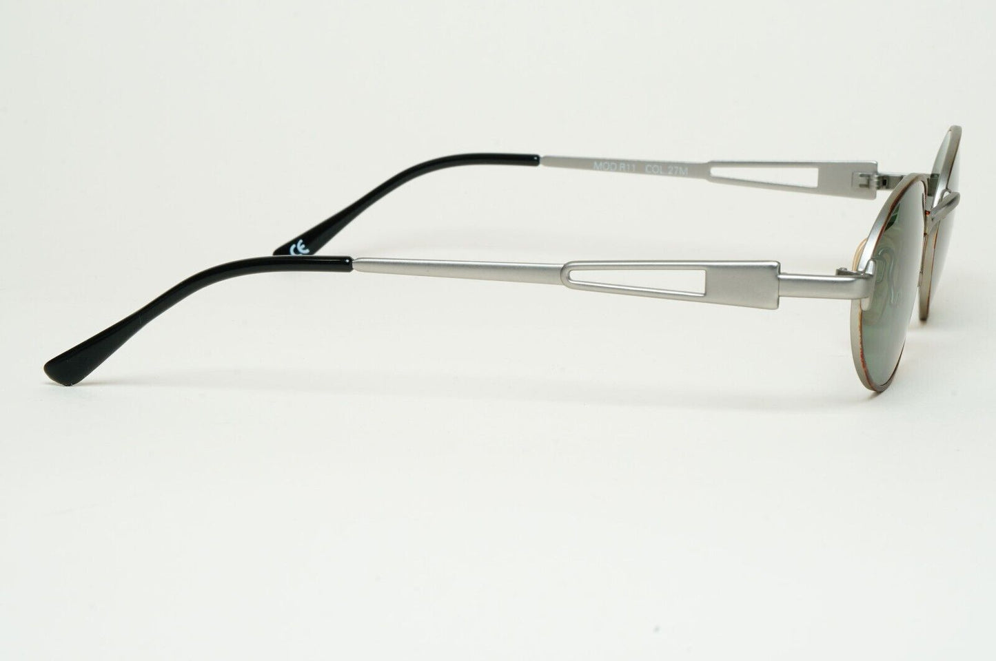 Versus Sunglasses 1996 by Gianni Versace Vintage Silver Green MOD R11 COL 27M