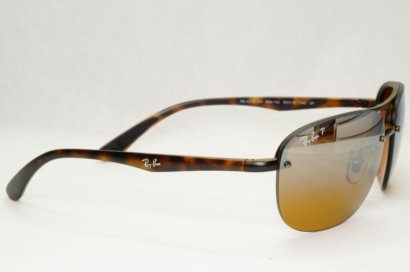 Ray-Ban Sunglasses Chromance Polarized Mirror Brown Gradient RB 4275-CH 894/A2
