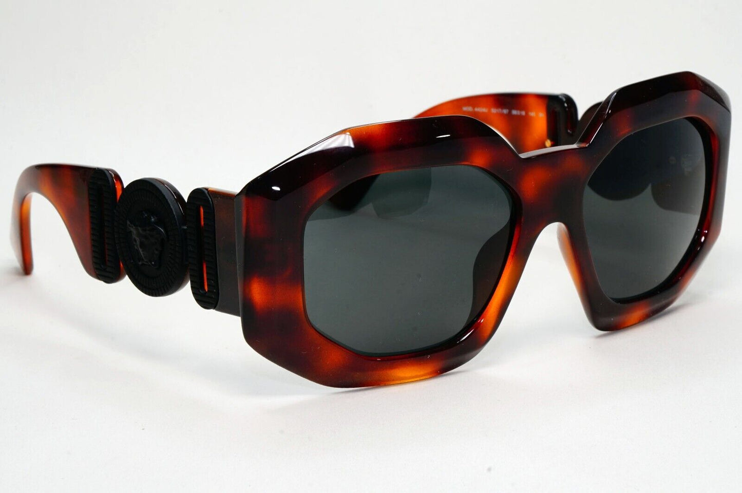 Versace Sunglasses Oversized Medusa Brown Black Large MOD VE 4424U 5217/87 56mm
