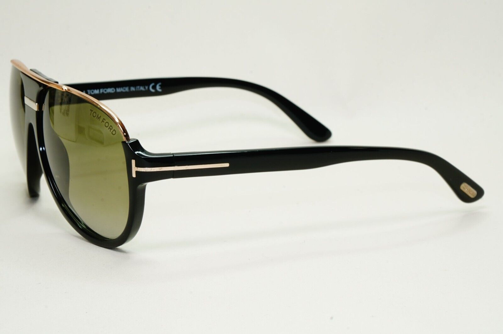 Tom Ford Sunglasses Dimitry Black Gold Green Pilot FT0334 TF 334 01P 311024