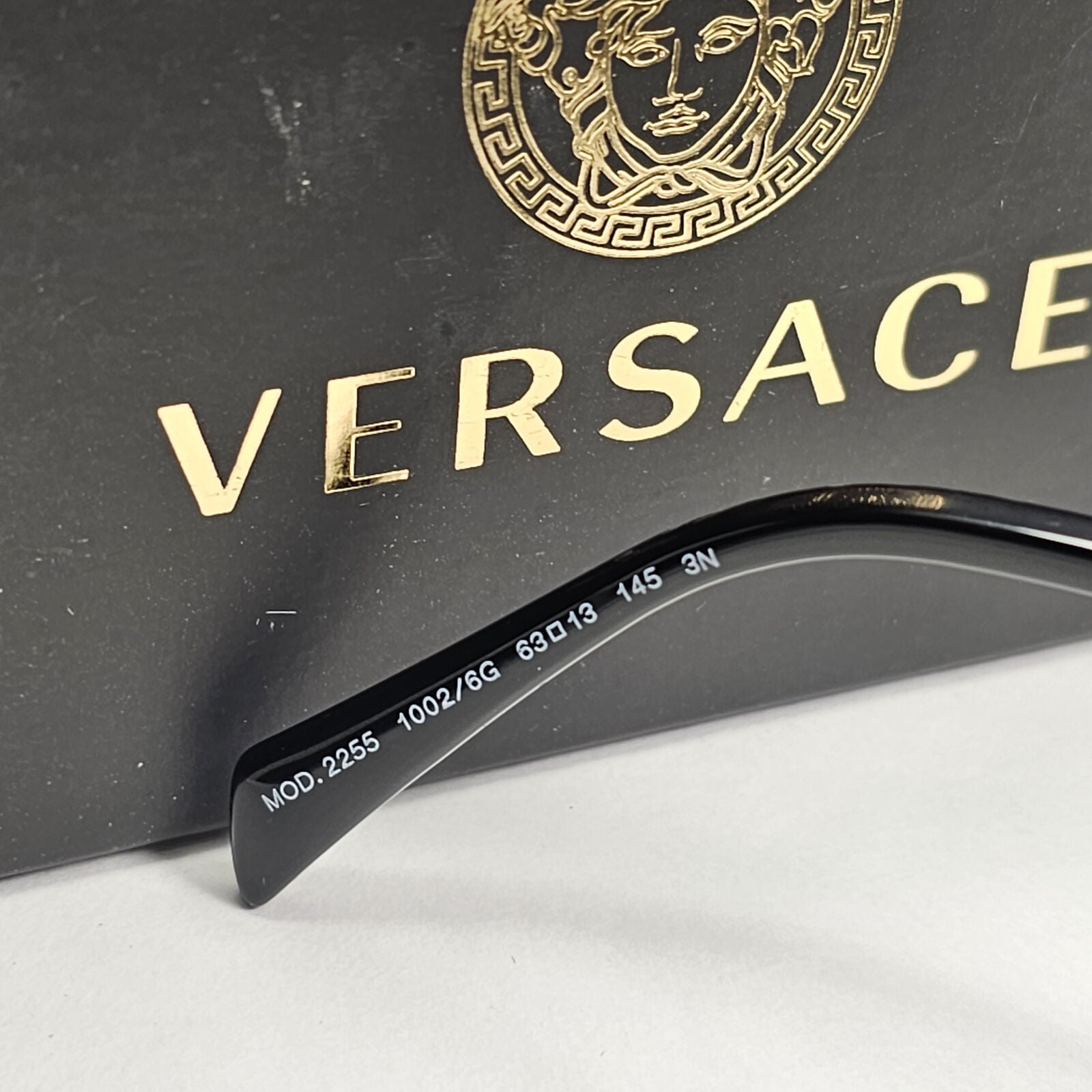 Versace Sunglasses Gold Silver Mirror Medusa Metal Pilot MOD VE 2255 1002/6G