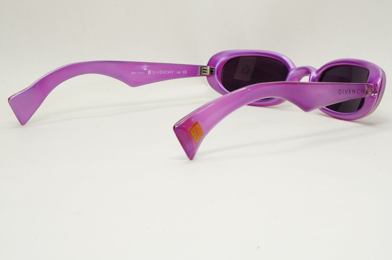 Givenchy Sunglasses 2005 Vintage Purple Violet Unisex Rectangle 2513 002 021124