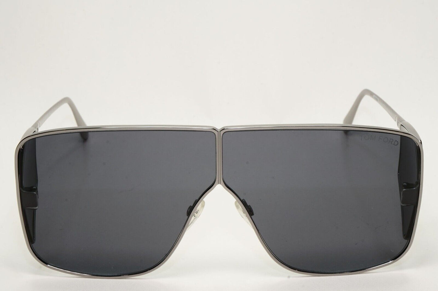 Tom Ford Sunglasses Spector Gunmetal Black Side Shields Metal FT0708 TF 708 08A