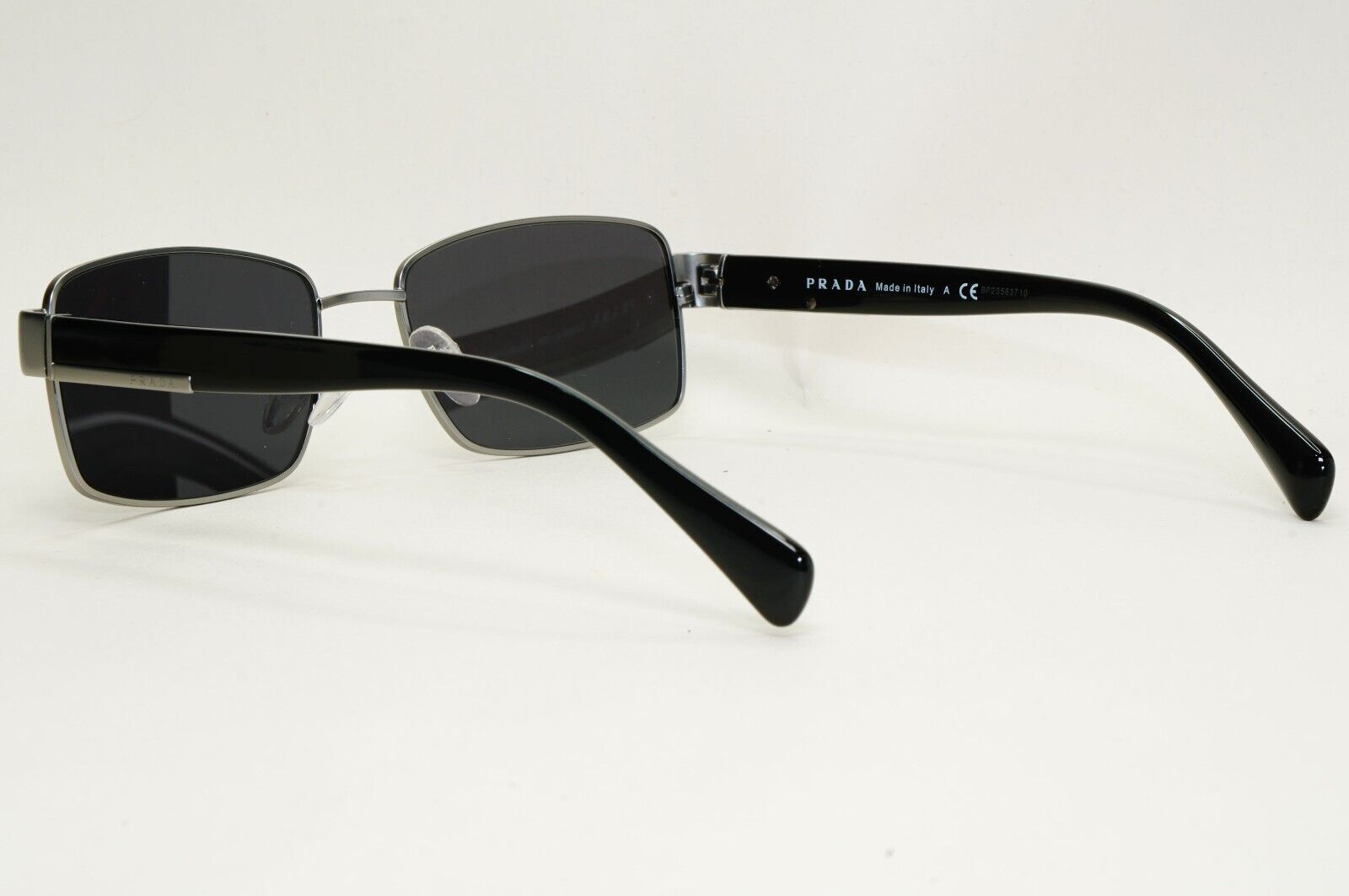 Prada Sunglasses 2014 Gunmetal Black Square Rectangle PR53PV VPR 53P 1CQ-1O1