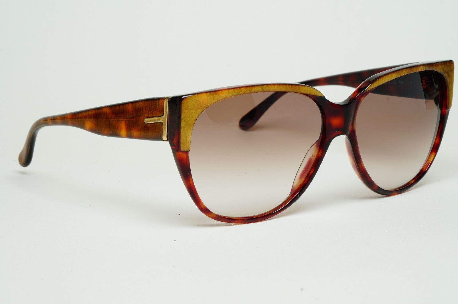 Gucci Sunglasses 1993 Vintahe Brown Gold Square Gradient GG 2143/S 03Y 200225