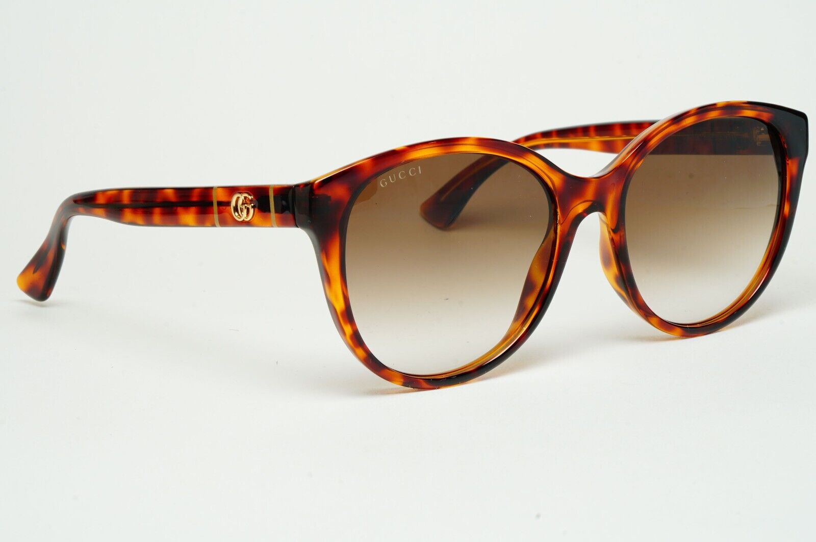 Gucci Sunglasses 2020 Brown Tortoise Pillow Gradient GG0631S 002 56mm 310125