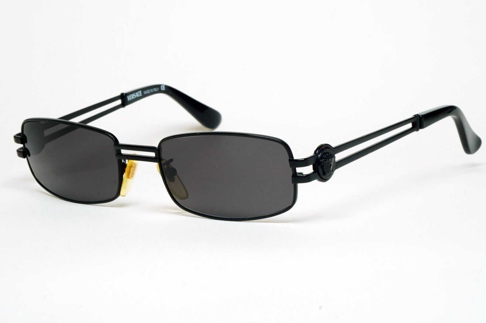 Gianni Versace Sunglasses 1996 Vintage Black Medusa MOD S40 COL 028 100225