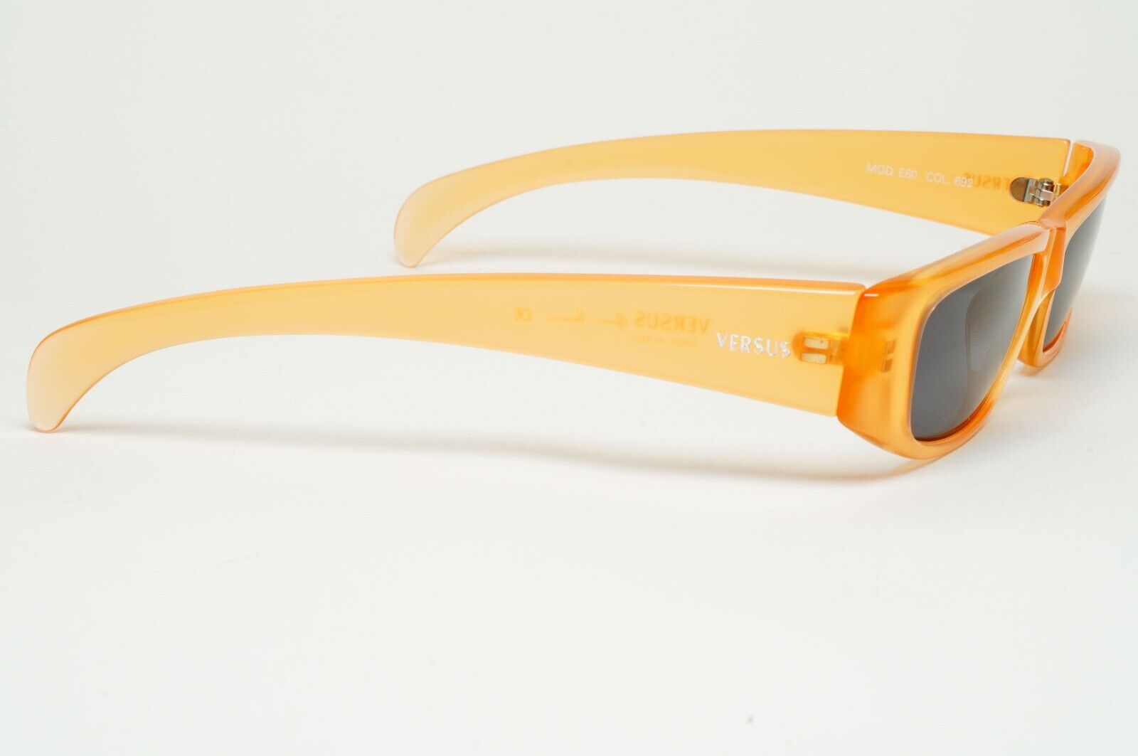 Versus Sunglasses 1996 by Gianni Versace Vintage Orange Matte MOD E80 COL 692