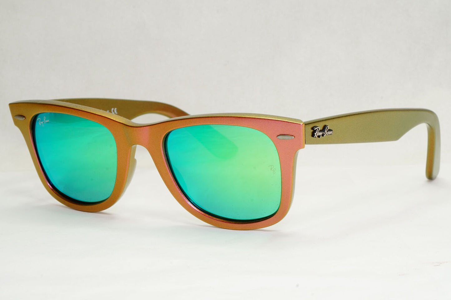 Ray-Ban Sunglasses Wayfarer Cosmo Jupiter Metallic Pink Brown RB 2140 6110/19