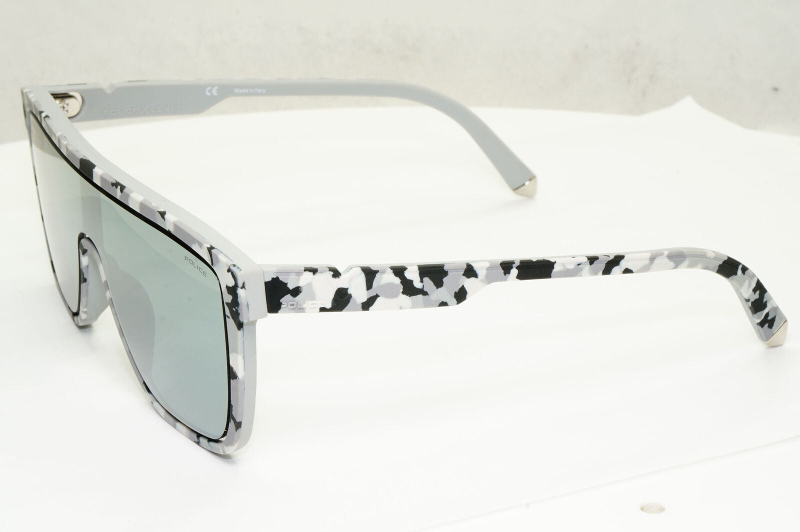 Police Lewis Hamilton F1 Sunglasses Grey Mirror Camouflage SPL C51 COL VCAX 23