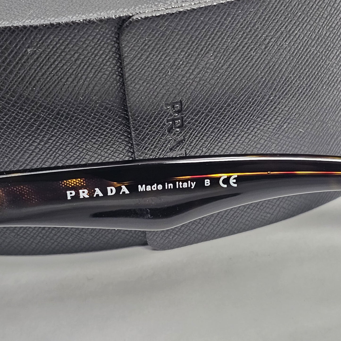Prada Sunglasses 2015 Vintage Triangle Logo Square PR24QS SPR 24Q 2AU-3D0 130224