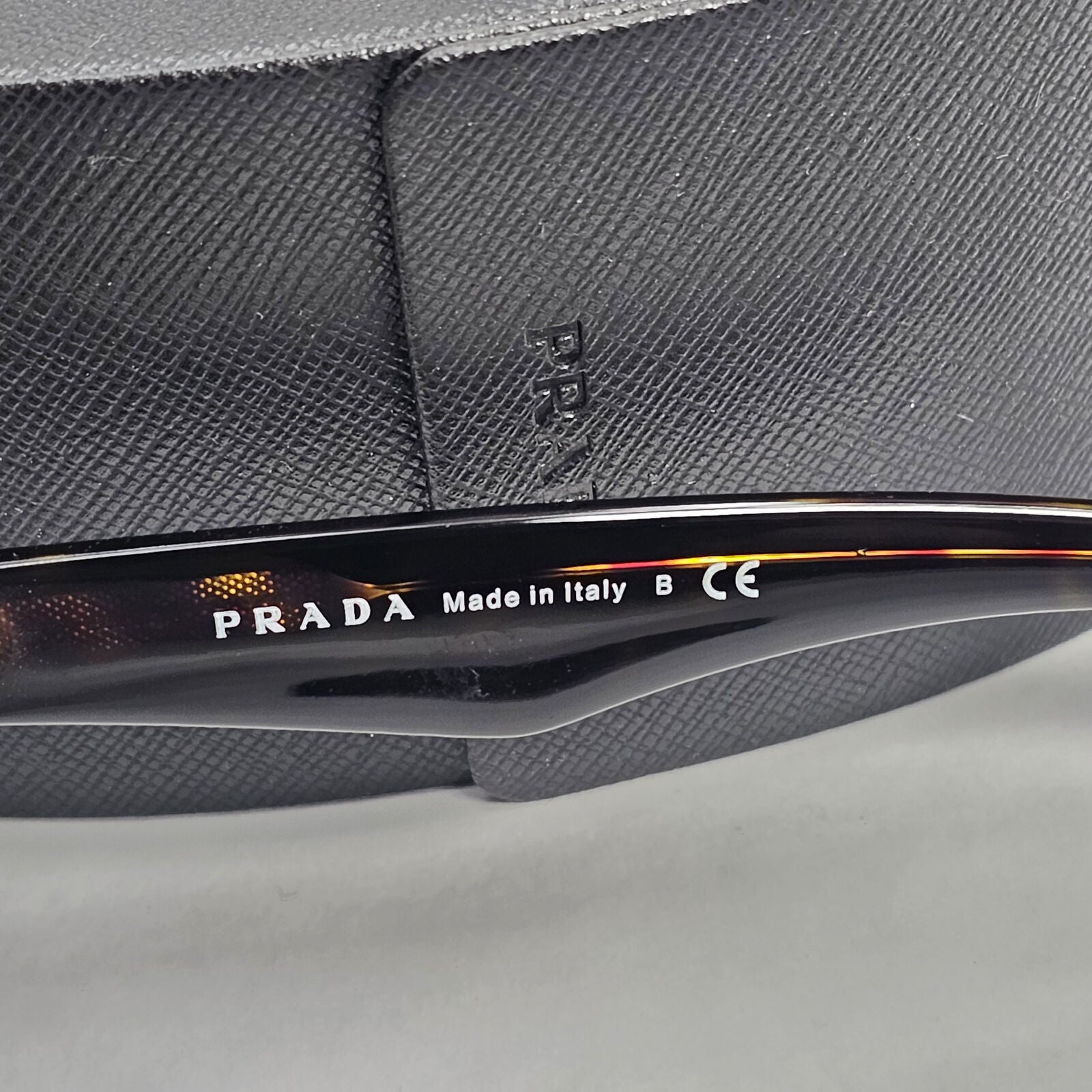 Prada Sunglasses 2015 Vintage Triangle Logo Square PR24QS SPR 24Q 2AU-3D0 130224