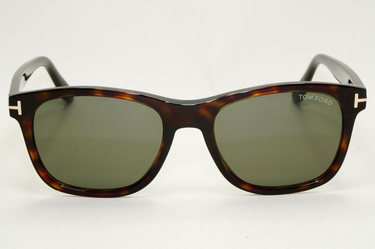 Tom Ford Sunglasses Eric-02 Brown Tortoise Green Square FT0595 TF 595 52N 55mm